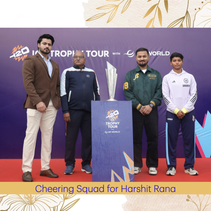 Ganga International School Hosts the Iconic ICC World Cup Trophy.002